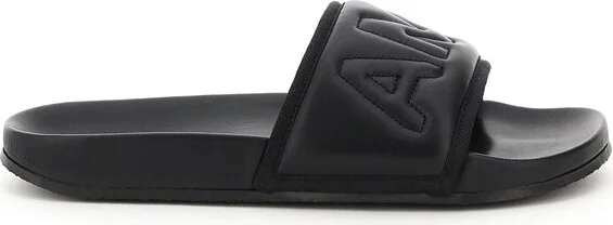 Ambush Logo Embossed Open-Toe Slides