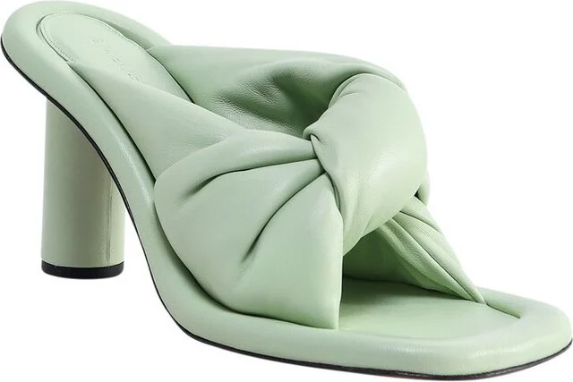 Ambush Quilted Knot Heeled Sandals