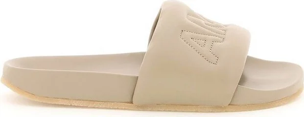 Ambush Quilted Lettering Logo Slides