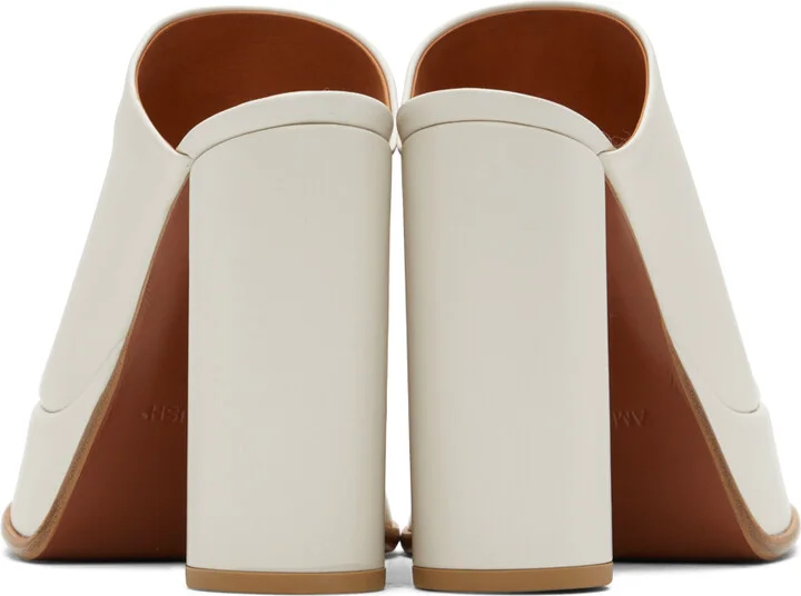 AMBUSH White Platform Mules - Image 2
