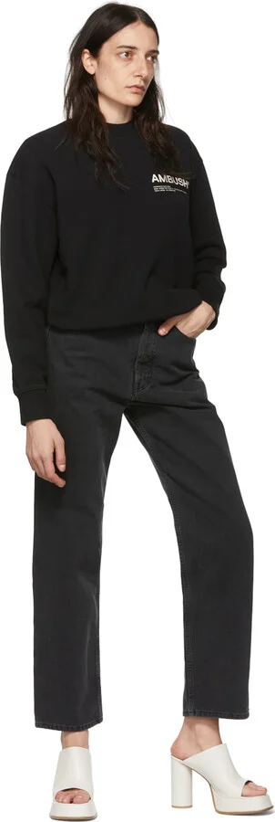 AMBUSH White Platform Mules - Image 5