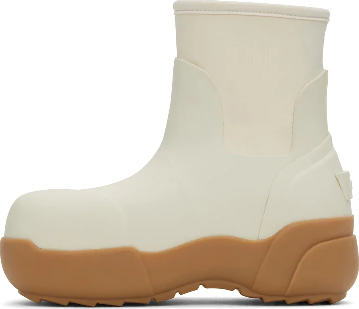 AMBUSH White Rubber Boots - Image 3