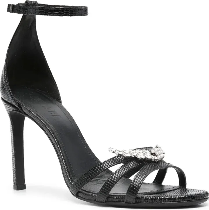 Amee Wing Court 90mm leather sandals - Image 2