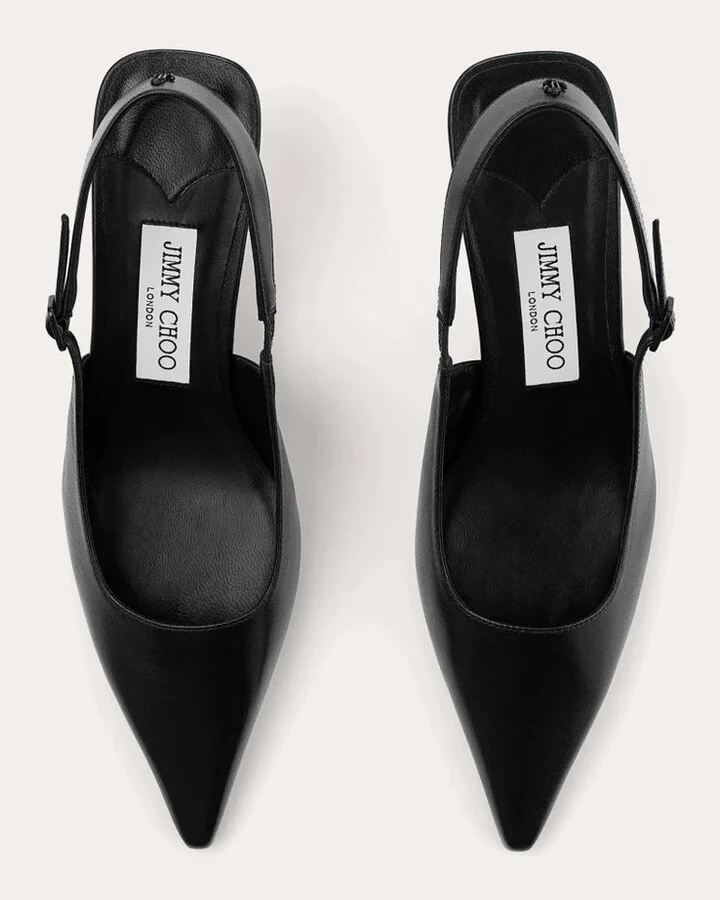 Amel 50 Leather Slingback Pump - Image 6
