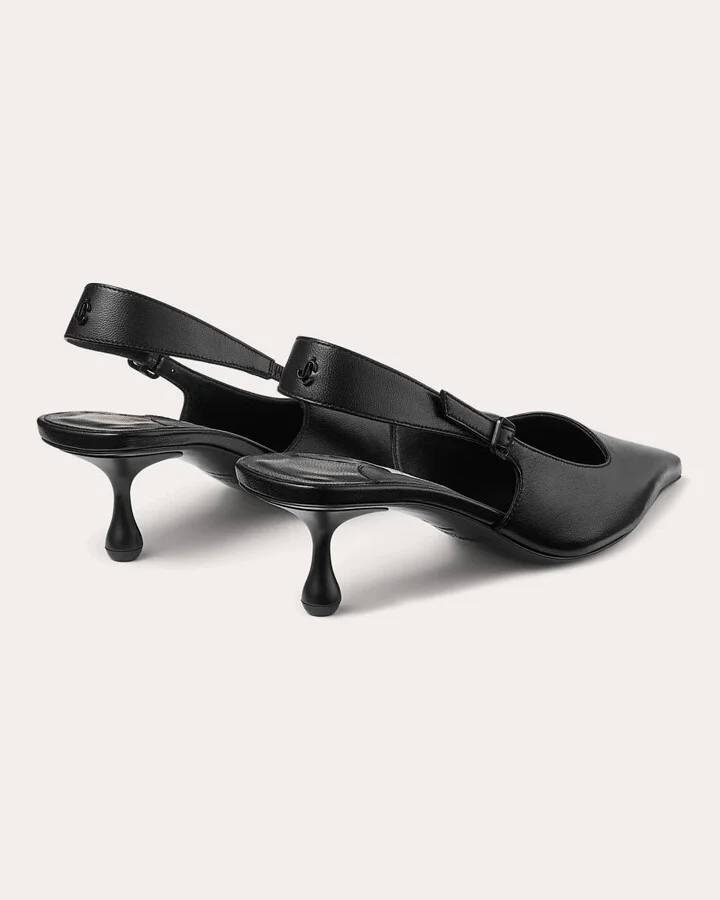 Amel 50 Leather Slingback Pump - Image 7
