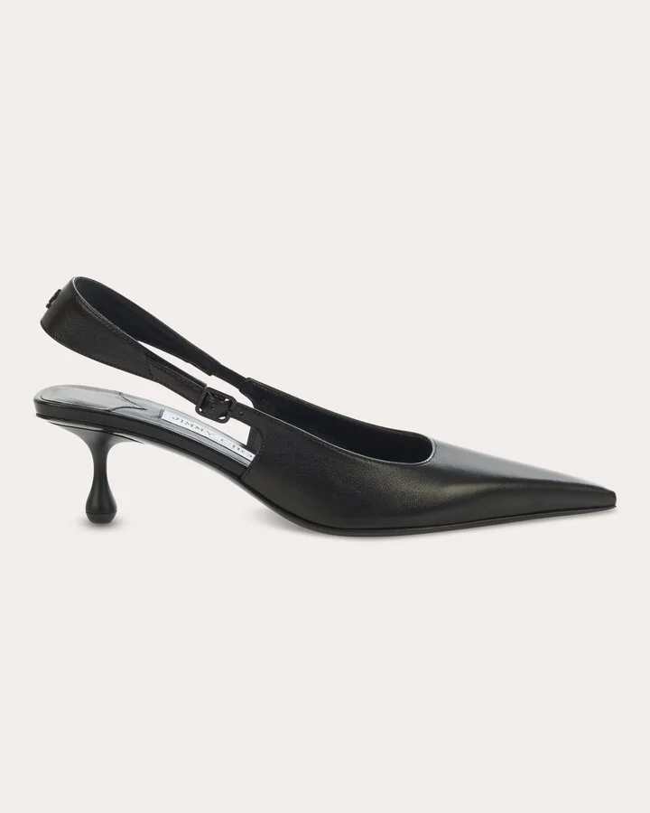Amel 50 Leather Slingback Pump