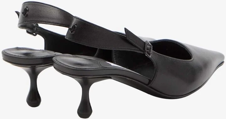 Amel 50 Nappa Leather Slingback Pumps - Image 2