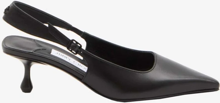 Amel 50 Nappa Leather Slingback Pumps