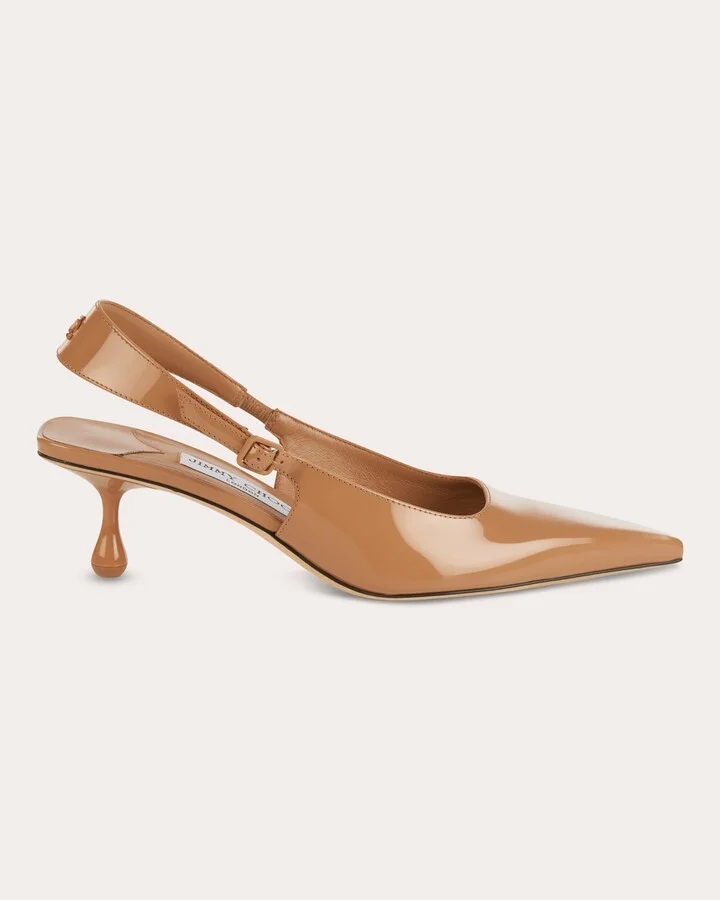 Amel 50 Patent Leather Slingback