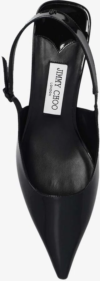 Amel 50 Patent Leather Slingback Pumps - Image 3
