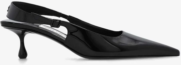 Amel 50 Patent Leather Slingback Pumps