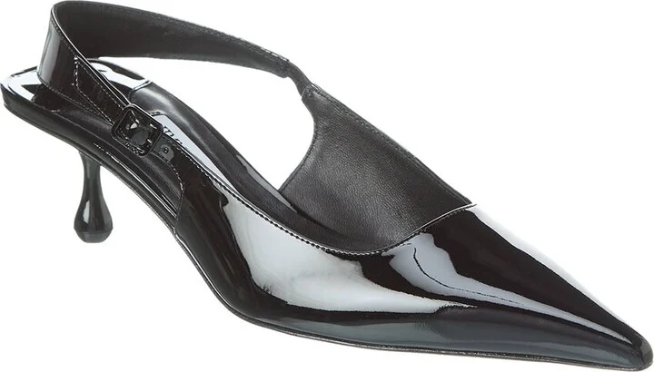 Amel 50 Patent Slingback Pump