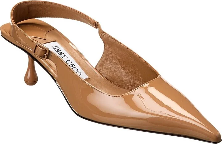 Amel 50 Patent Slingback Pump