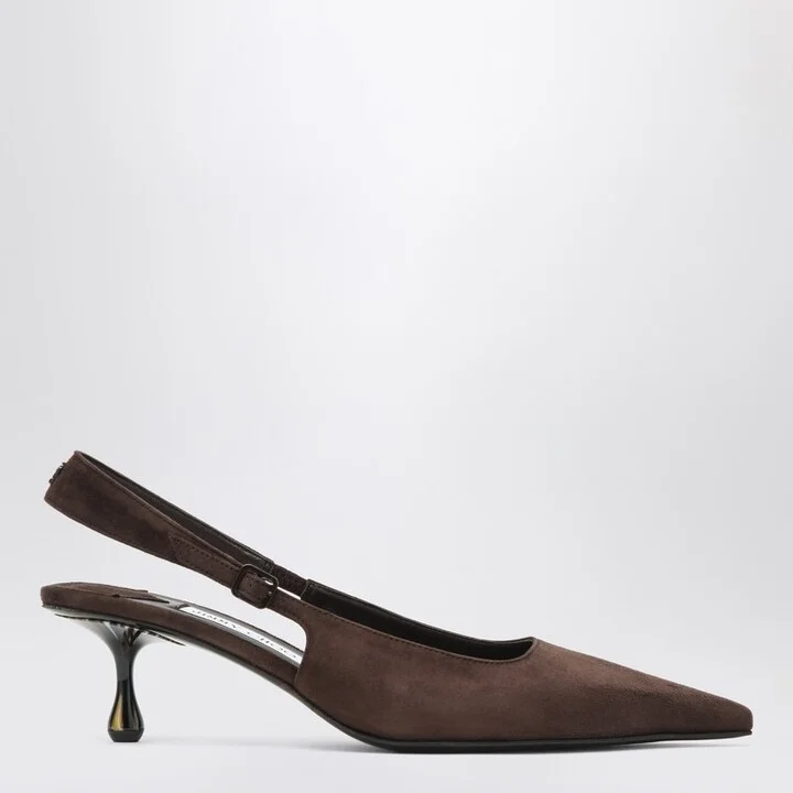 Amel 50 pumps in chocolate colour