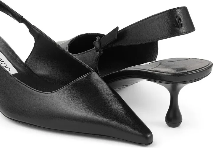 Amel 50mm leather pumps - Image 5