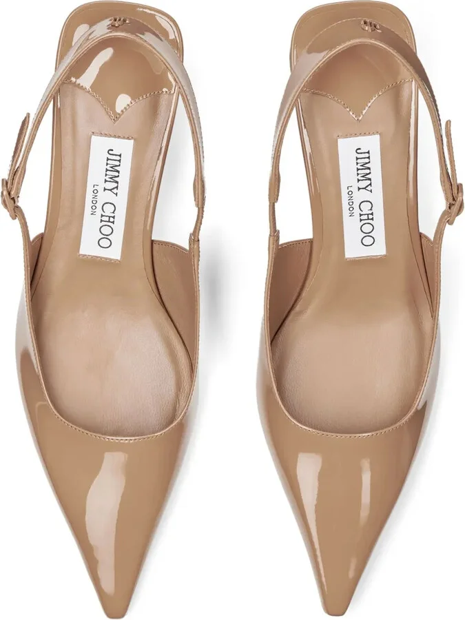 Amel 50mm leather pumps - Image 5