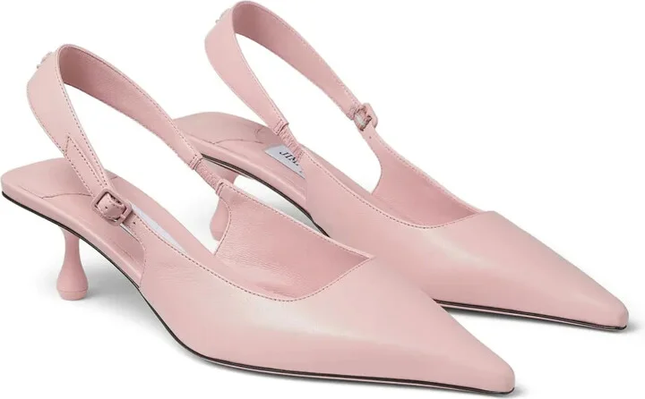 Amel 50mm leather pumps - Image 2
