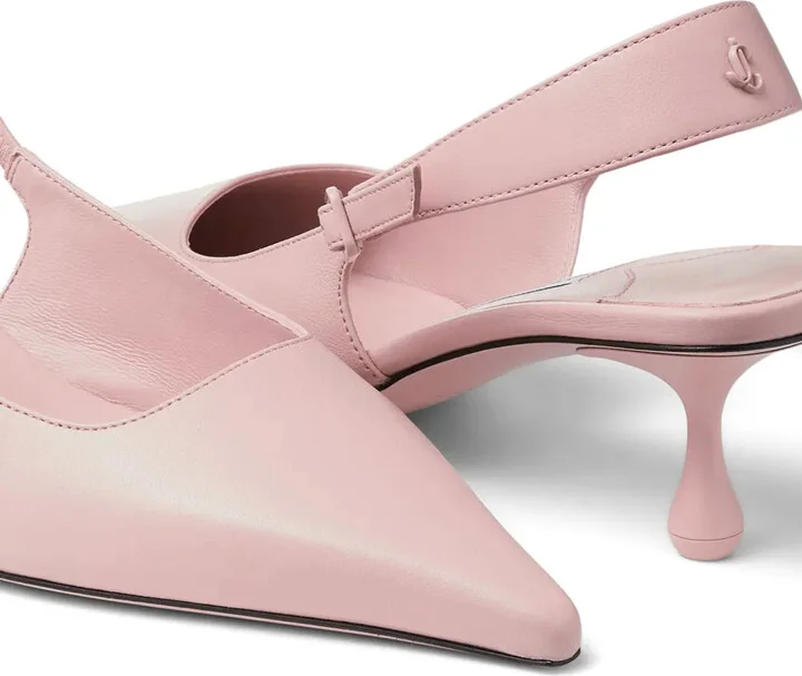 Amel 50mm leather pumps - Image 4