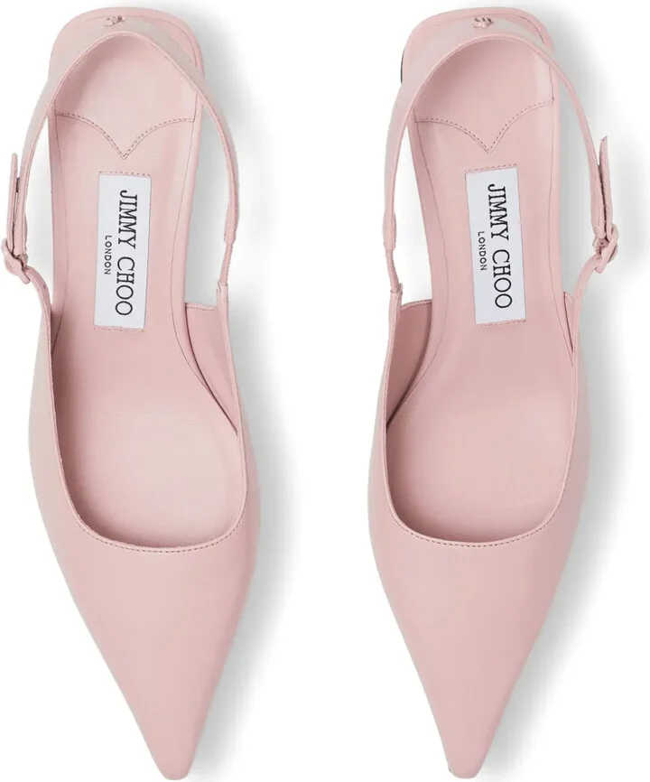 Amel 50mm leather pumps - Image 5