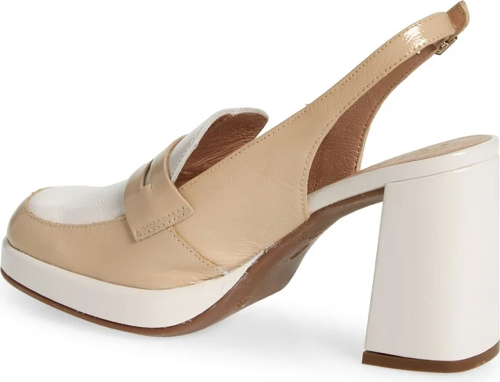 Amelia Block Heel Leather Pump - Image 8