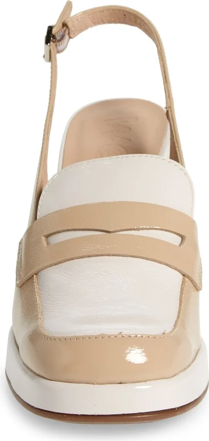 Amelia Block Heel Leather Pump - Image 10