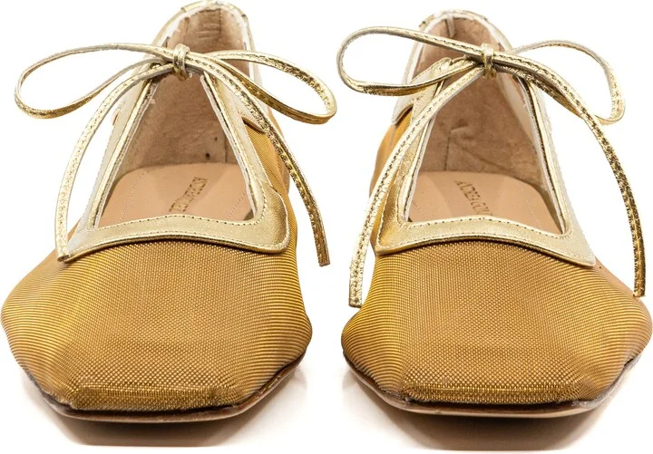 Amelia Clear Mesh Ballet Flat - Image 3