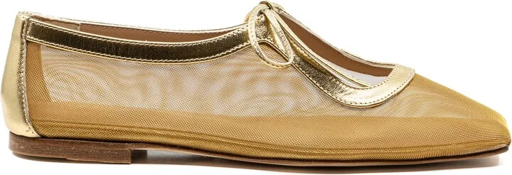 Amelia Clear Mesh Ballet Flat