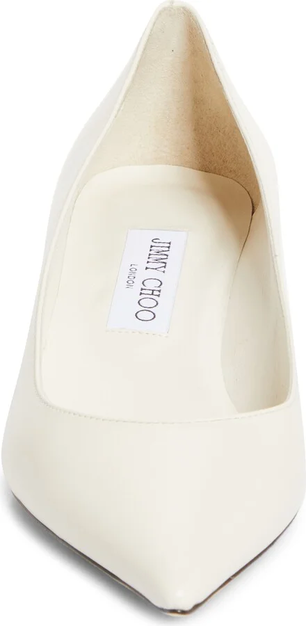 Amelia Pointed Toe Kitten Heel Pump - Image 4