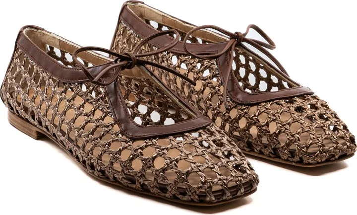 Amelia Raffia Ballet Flat - Image 5