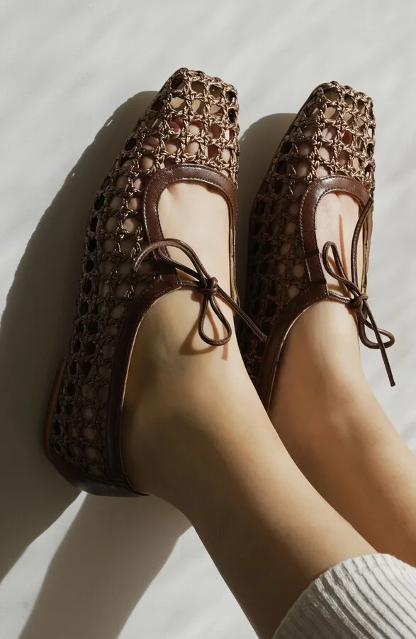 Amelia Raffia Ballet Flat - Image 7