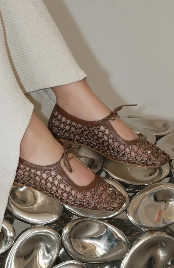 Amelia Raffia Ballet Flat - Image 8