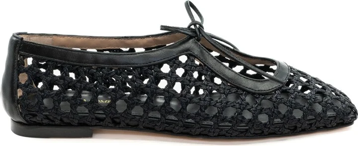 Amelia Raffia Ballet Flat