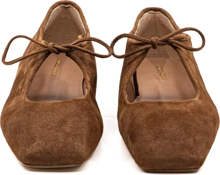 Amelia Suede Ballerina Flat - Image 3