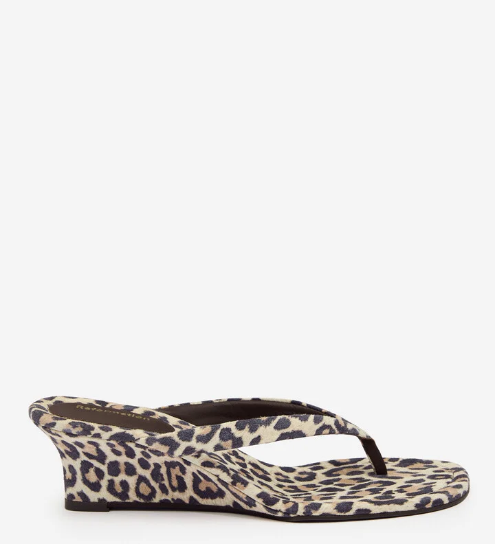 Amelia Thong Wedge Sandal