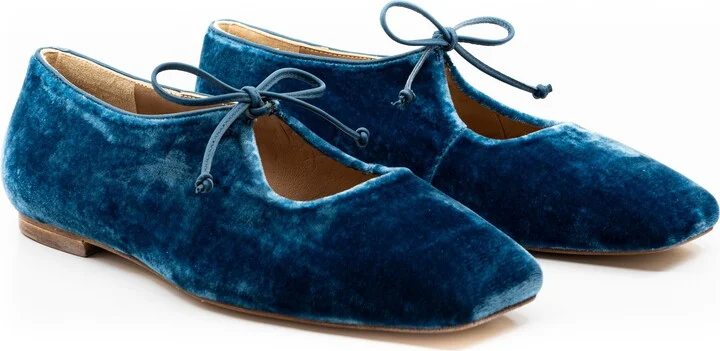Amelia Velvet Ballet Flat - Image 2