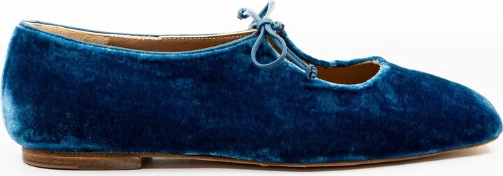 Amelia Velvet Ballet Flat
