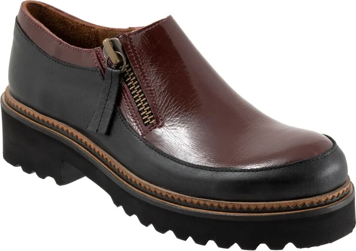 Amelia Zip-Up Loafer