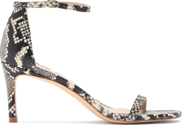 Amelina 75 Snakeskin Print Sandal - Image 4