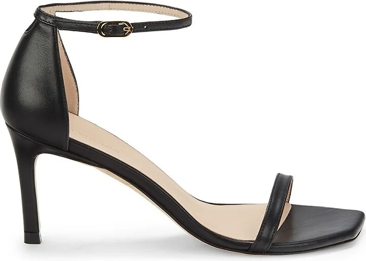 Amelina Leather Ankle-Strap Sandals