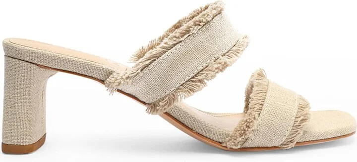 Amely Mid Block Slide Sandals