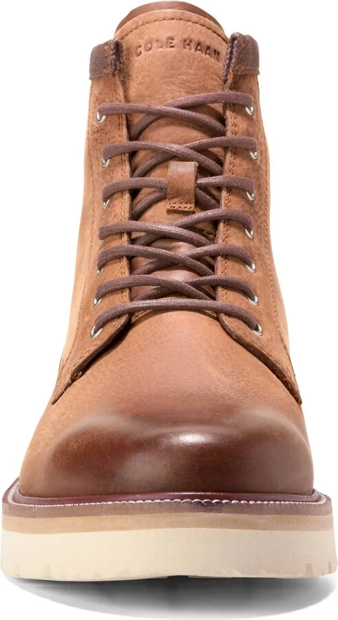 American Classic Waterproof Plain Toe Lace-Up Boot - Image 4
