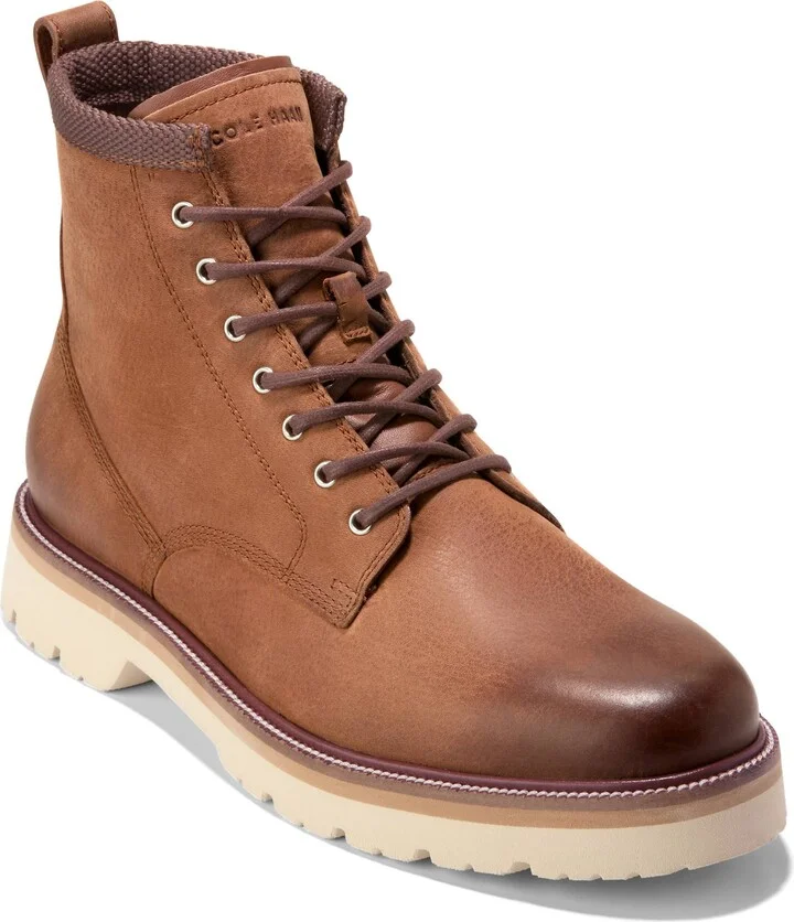 American Classic Waterproof Plain Toe Lace-Up Boot