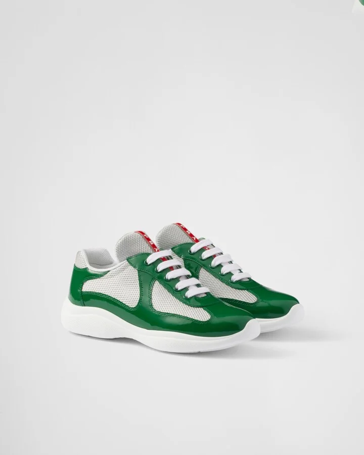 America's Cup biker fabric sneakers
