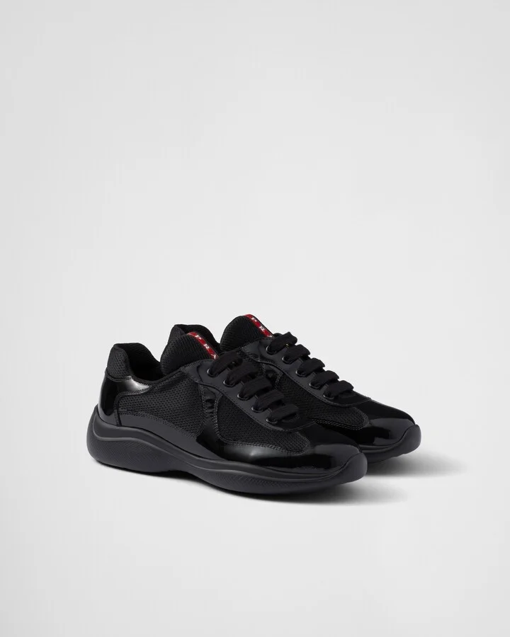 America's Cup biker fabric sneakers