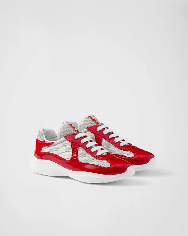 America's Cup biker fabric sneakers