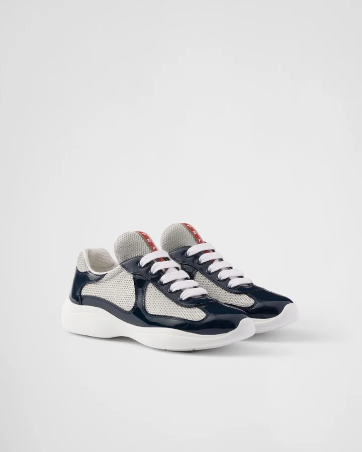 America's Cup biker fabric sneakers