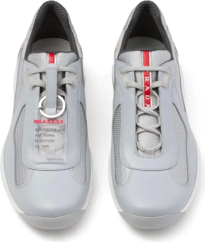 America's Cup logo-patch sneakers - Image 4