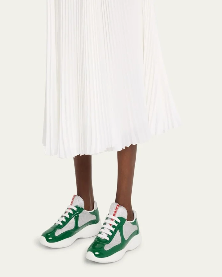 America's Cup Vernice Patent Runner Sneakers - Image 3
