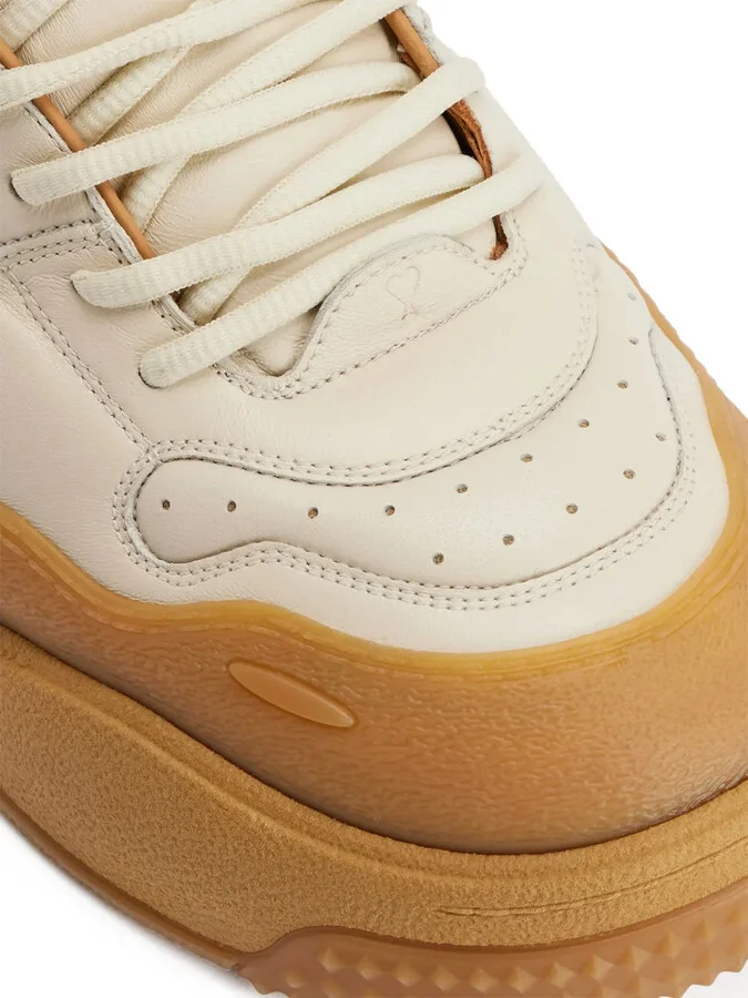 Ami 1509 panelled sneakers - Image 4