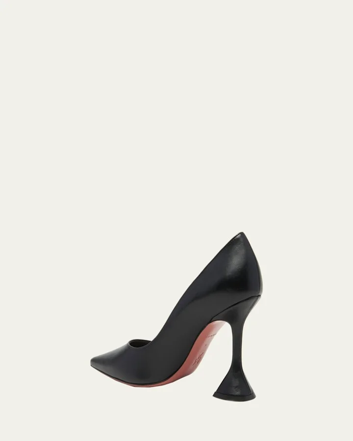 Ami Lambskin Pedestal Pumps - Image 2